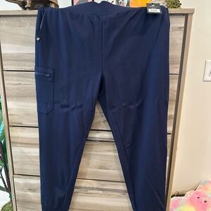 Jaanuu Navy Scrub Pants-3 pairs. New with tags, never worn.